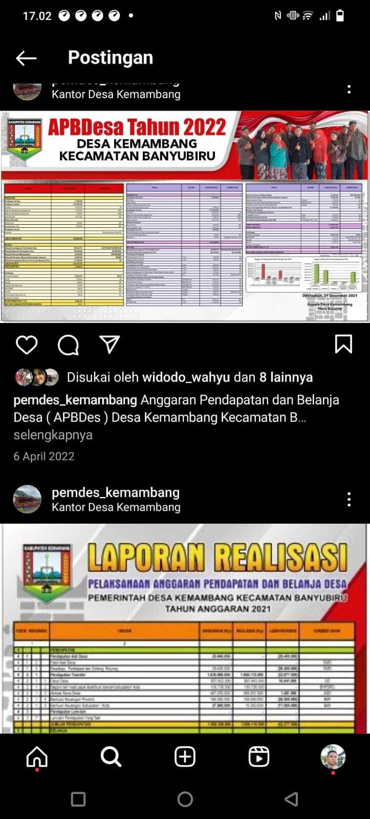 Postingan Media Sosial